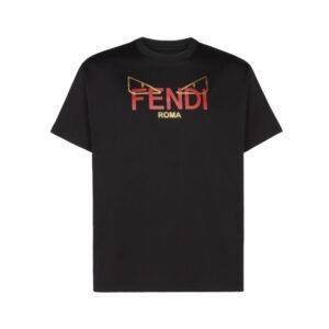 FENDI - Lunar New Year black cotton T-shirt