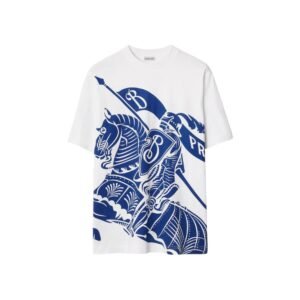 Burberry - Equestrian Knight-motif cotton T-shirt