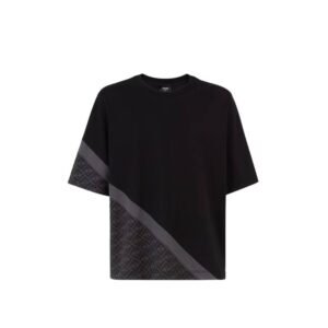 FENDI - Diagonal jersey T-shirt