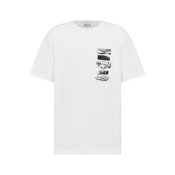 Dior Archives Labels T-Shirt, Relaxed Fit