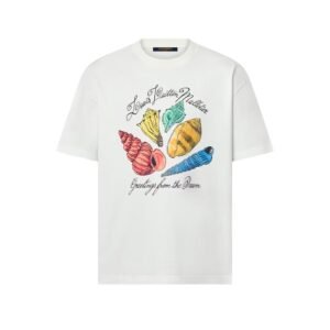 LOUIS VUITTON - Printed Short-Sleeved Cotton T-Shirt