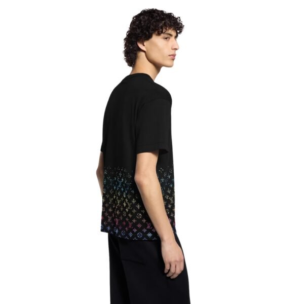 LOUIS VUITTON - Monogram Gradient Embellished Short-Sleeved Crewneck - Image 2