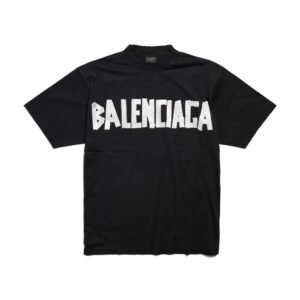 BALENCIAGA - New Tape Type T-shirt Medium Fit in Black