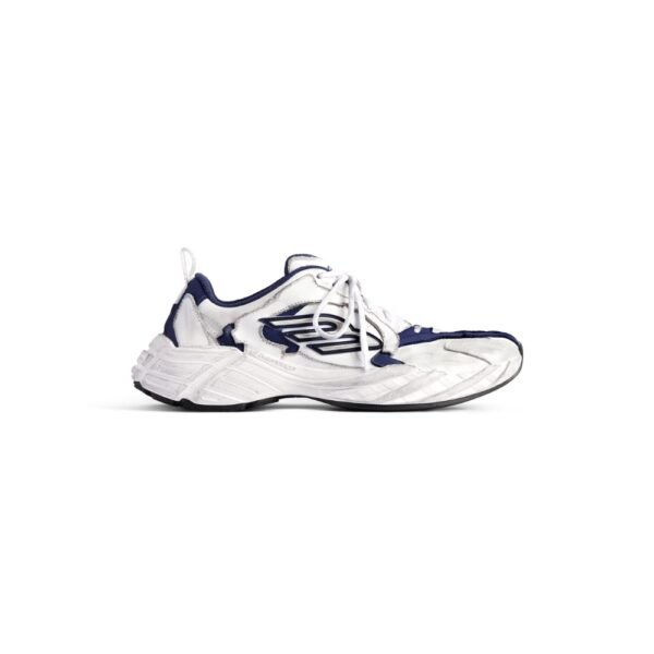 BALENCIAGA - Men's Monday Shoe in Navy/white - Image 5