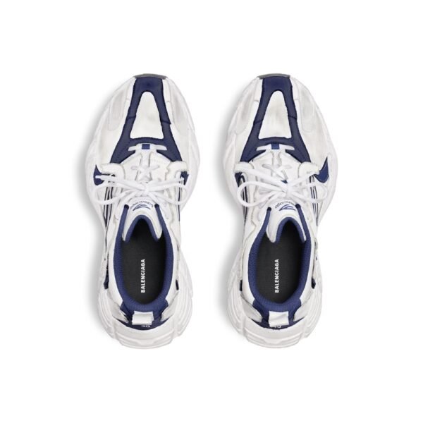 BALENCIAGA - Men's Monday Shoe in Navy/white - Image 6
