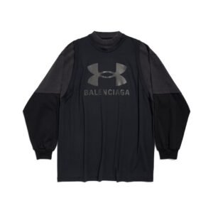 Balenciaga - Men's Under Armour® Triple Layered T-shirt in Black