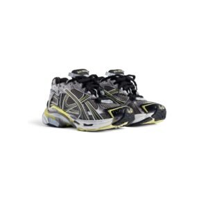 BALENCIAGA - Men's Runner Sneaker in Grey/yellow/white