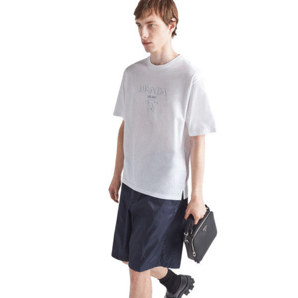 PRADA - Cotton T-shirt - Image 3