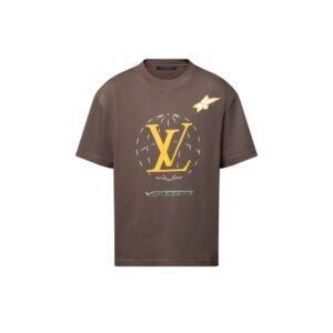 LOUIS VUITTON - Washed Embellished Cotton T-Shirt