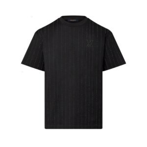 LOUIS VUITTON - Crystal Embellished Cotton T-Shirt