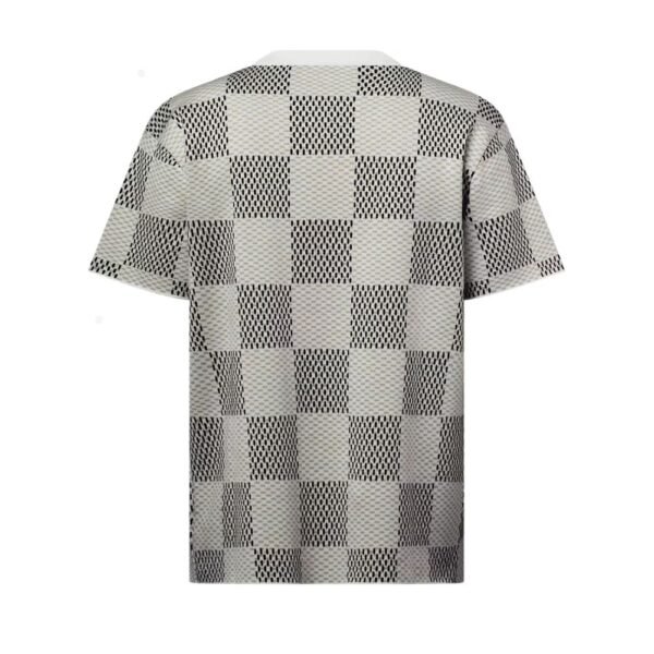 LOUIS VUITTON - Damier Jacquard Short-Sleeved Crewneck - Image 3